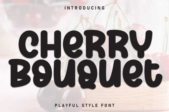 Cherry Bouquet Font - Featured Image