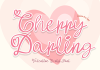 Cherry Darling Font - Featured Image