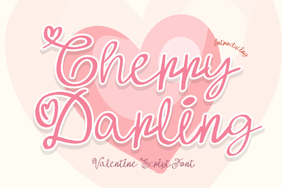 Cherry Darling Font - Featured Image