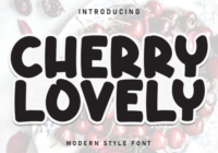 Cherry Lovely Font - Featured Image