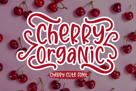 Cherry Organic Font - Featured Image