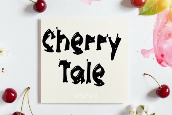 Cherry Tale Font - Featured Image