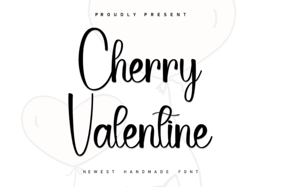 Cherry Valentine Font - Featured Image