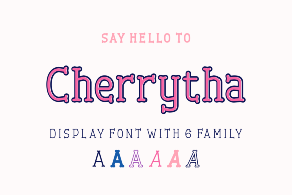 Cherrytha Font - Featured Image