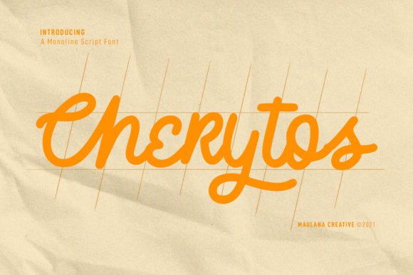 Cherytos Script Font - Featured Image