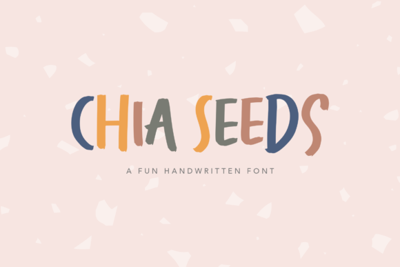 Chia Seeds Font - Featured Image