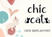 Chic Cat Font - Featured Image
