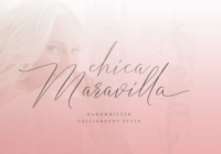 Chica Maravilla Font - Featured Image