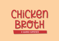 Chicken Broth Font - Featured Image