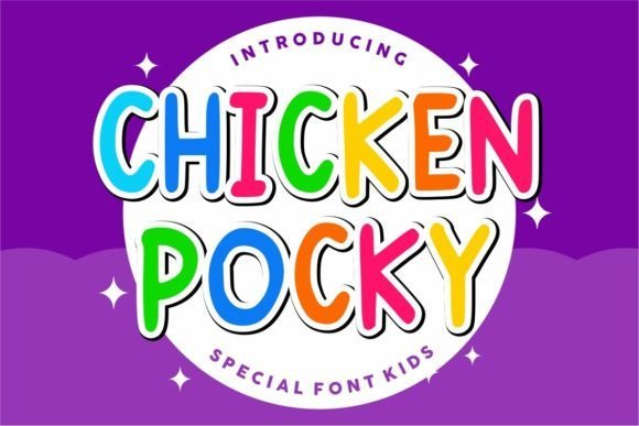 Chicken Pocky Font - Featured Image