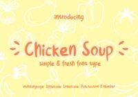 Chicken Soup Font - Featured Image