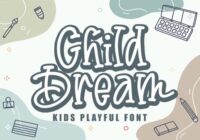 Child Dream Font - Featured Image