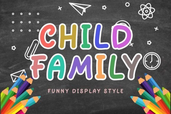 Child Family Font - Featured Image