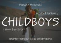 Childboys Font - Featured Image