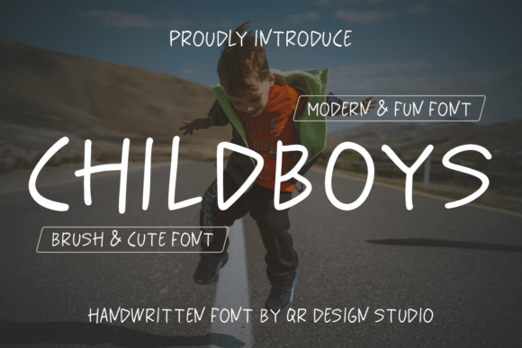 Childboys Font - Featured Image