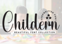 Childern Font - Featured Image