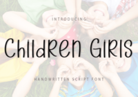 Children Girls Font - Featured Image
