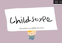 Childstype Font - Featured Image