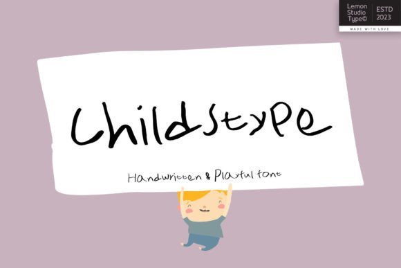 Childstype Font - Featured Image