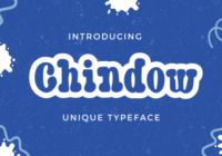 Chindow Font - Featured Image