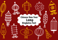 Chinese New Year Lamp Font - Featured Image