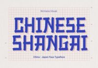 Chinese Shangai Font - Featured Image