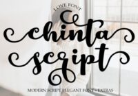 Chinta Font - Featured Image