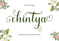 Chintya Font - Featured Image