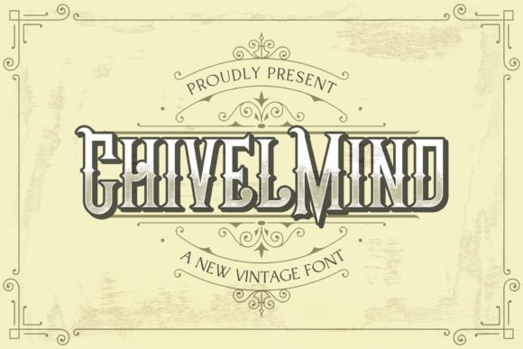 Chivel Mind Font - Featured Image