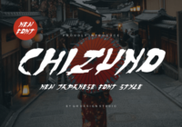 Chizuno Font - Featured Image