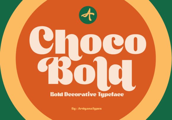 Choco Bold Font - Featured Image