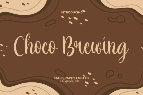 Choco Brewing Font - Featured Image