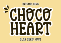 Choco Heart Font - Featured Image