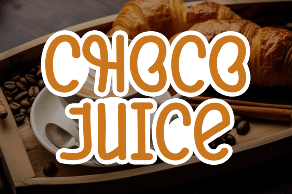 Choco Juice Font - Featured Image