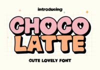 Choco Latte Font - Featured Image