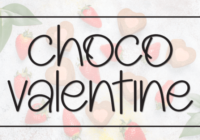 Choco Valentine Font - Featured Image