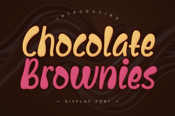 Chocolate Brownies Font - Featured Image