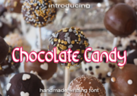 Chocolate Candy Font - Featured Image