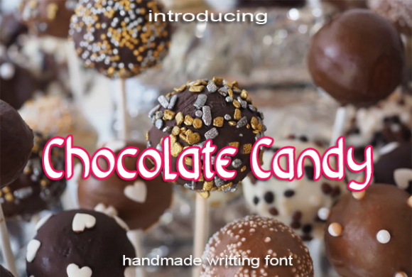Chocolate Candy Font - Featured Image