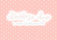 Chocolate Chip Font - Featured Image
