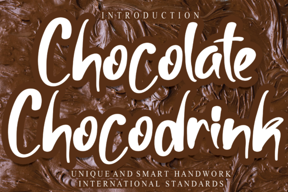 Chocolate Chocodrink Font - Featured Image