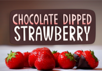Chocolate Dipped Strawberry Font - Featured Image
