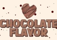 Chocolate Flavor Font - Featured Image