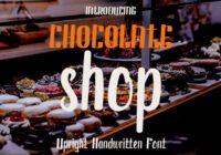 Chocolate Shop Font - Featured Image