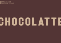 Chocolatte Font - Featured Image