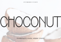 Choconut Font - Featured Image