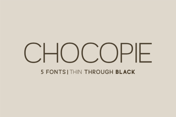 Chocopie Font - Featured Image