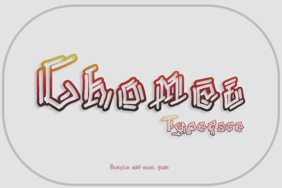 Chomet Font - Featured Image