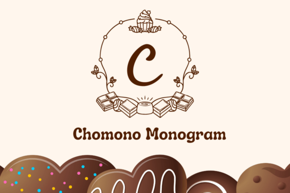 Chomono Monogram Font - Featured Image