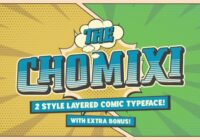 Chomoxi Font - Featured Image